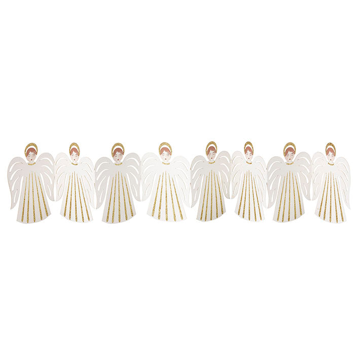 Bungalow - Jule Bordpynt - Engle Off White Guirlande