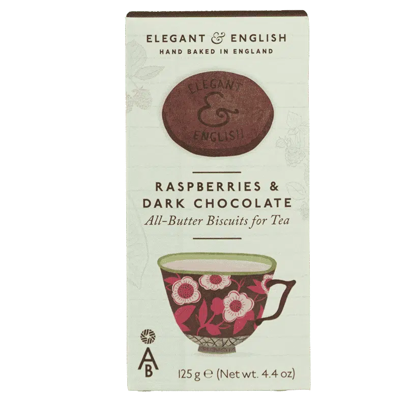 The Fine Cheese Co. - Småkager - Mørk Chokolade & Hindbær
