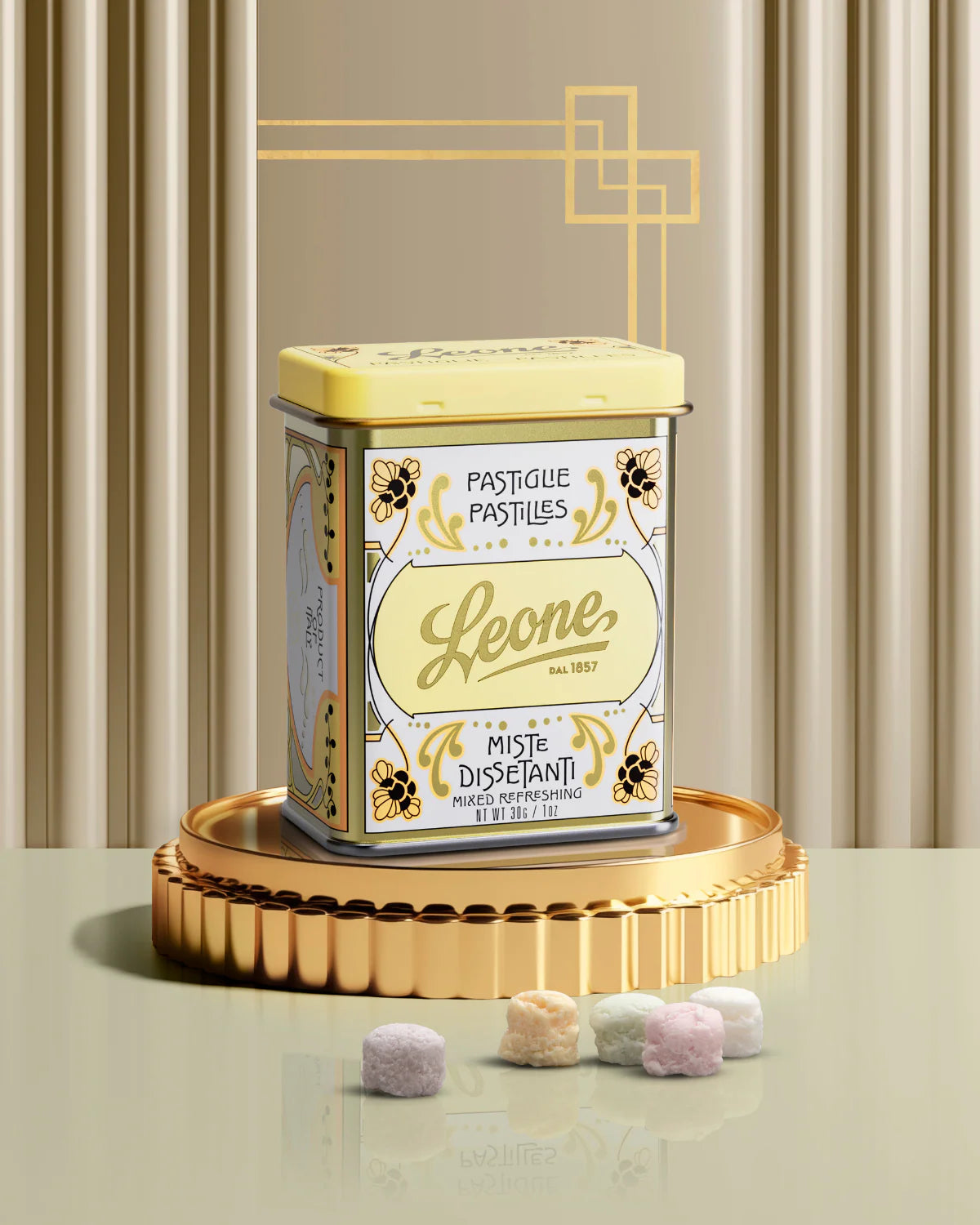 LEONE - Pastiller - Metaldåse Mixed