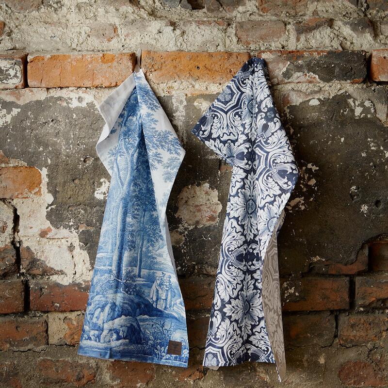 Koustrup & Co - Viskestykke - Blue Tiles