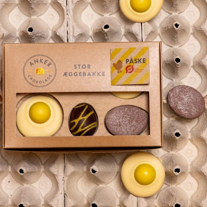 Anker Chokolade - Gaveæske - Æggebakke Stor