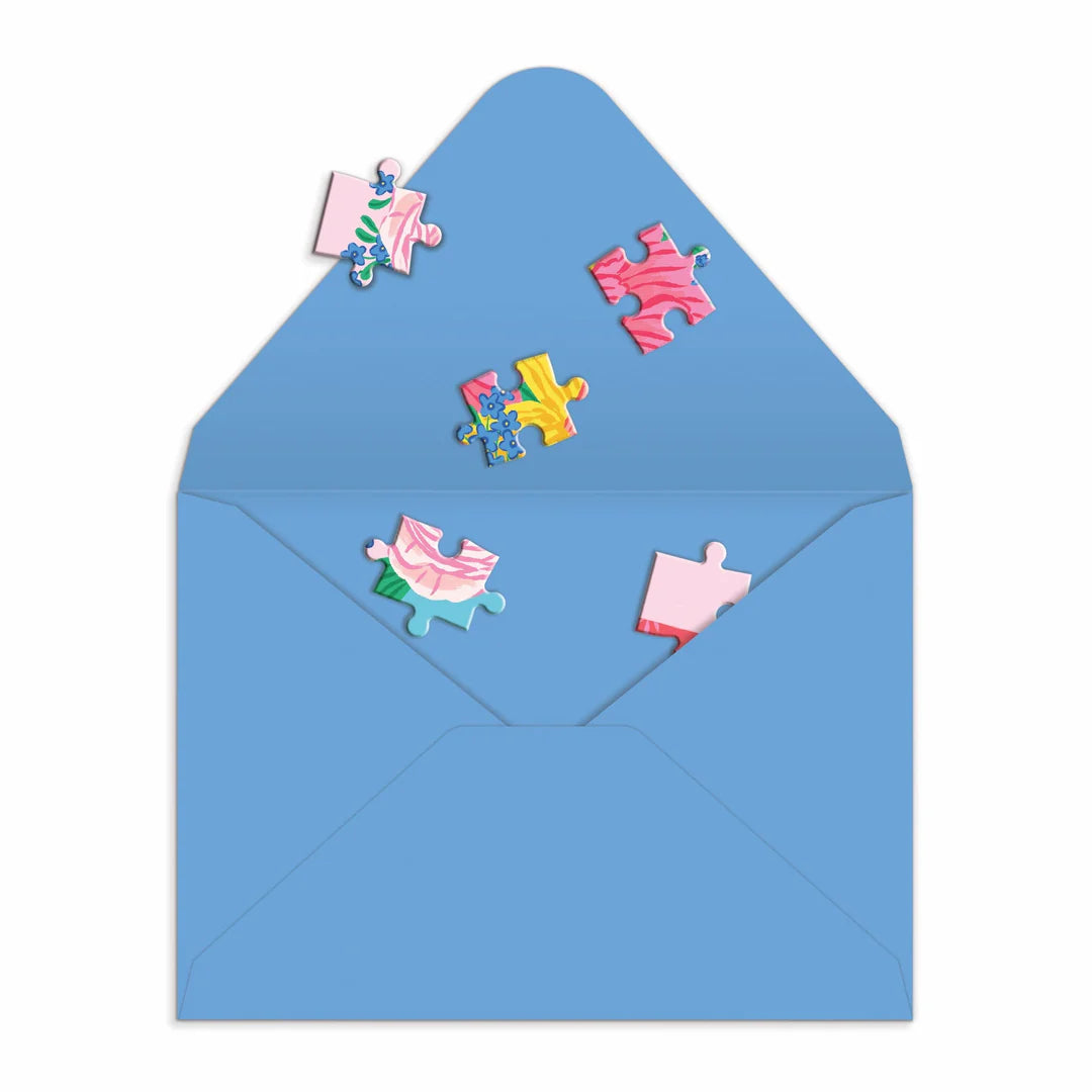 Galison - Puslespilskort - Blooms Of Love