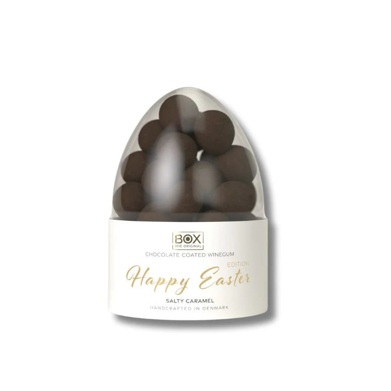 Box The Original - Påskeæg - Vingummi & Chokolade Saltet Caramel