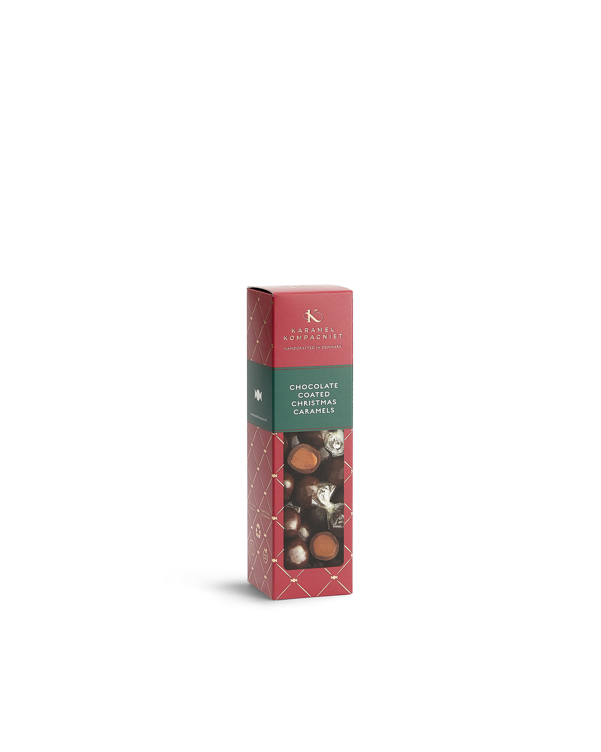 Karamel Kompagniet - Gaveæske - Julekarameller med Mørk Chokolade 109 g