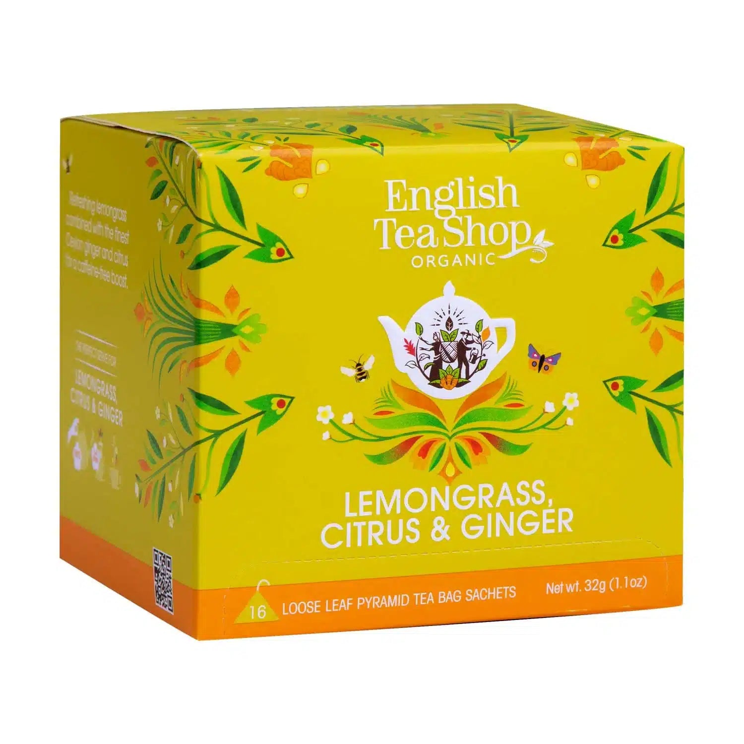 English Tea Shop - Tebreve - Lemongrass, Citrus & Ginger Tea