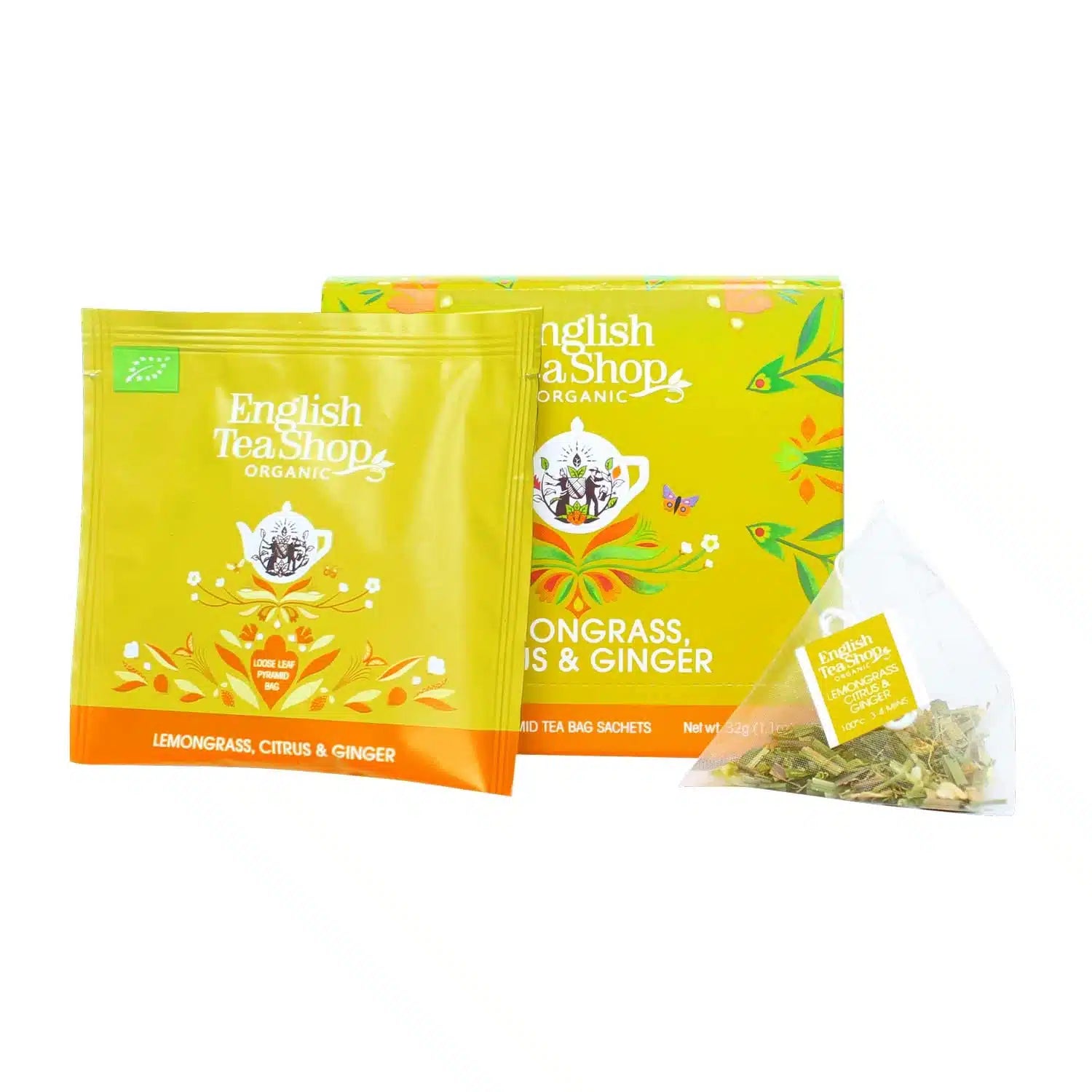 English Tea Shop - Tebreve - Lemongrass, Citrus & Ginger Tea