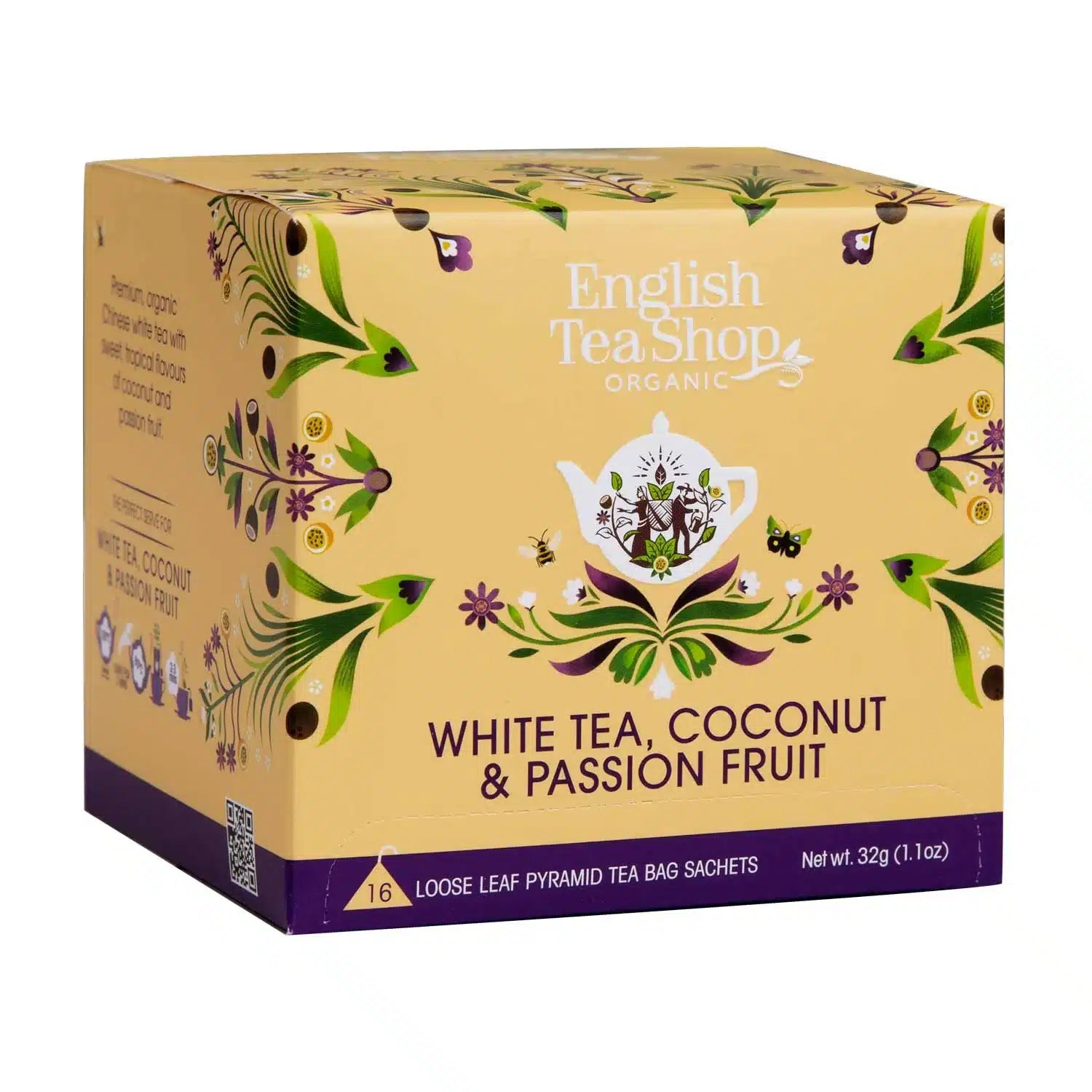 English Tea Shop - Tebreve - White Tea, Coconut & Passion Fruit Tea
