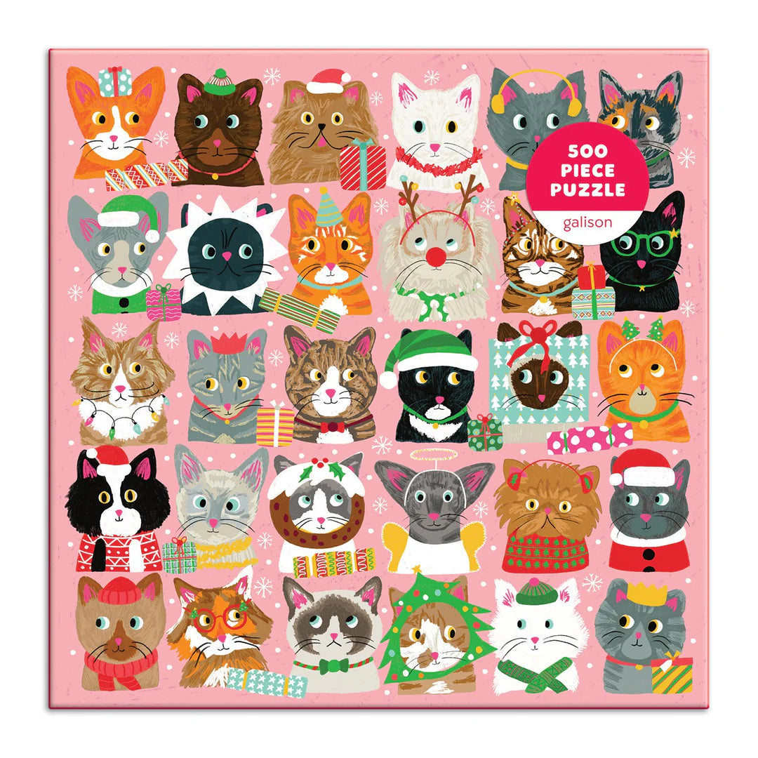 Galison - Puslespil - Festive Furballs