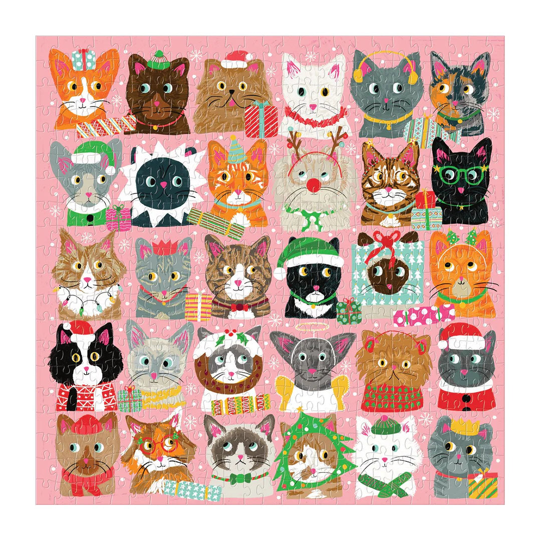 Galison - Puslespil - Festive Furballs
