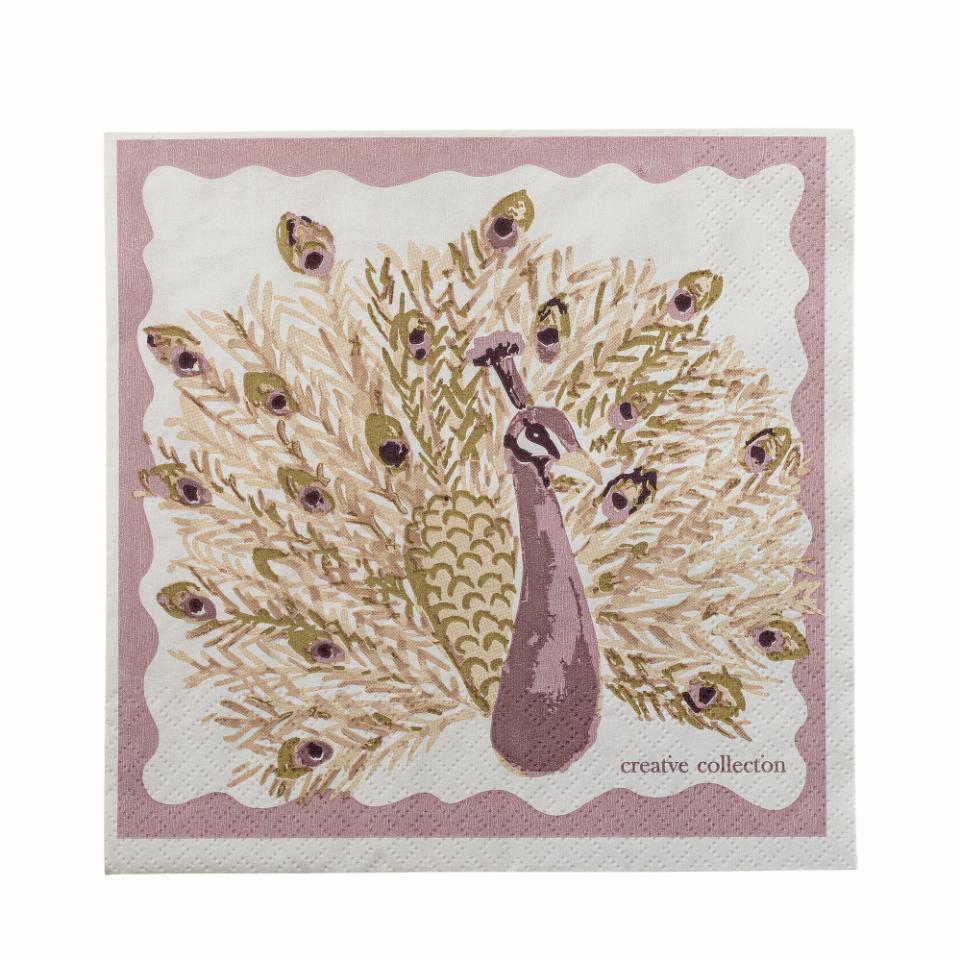 Bloomingville - Servietter - Petrilli Serviet, Rosa