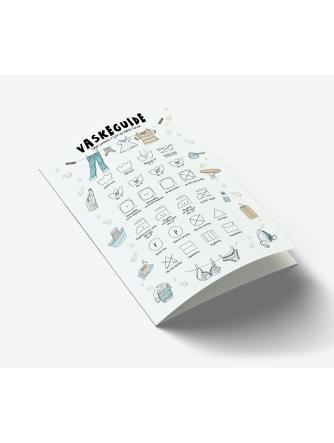 MOUSE & PEN - Vaskeguide-Kort A7-Mouse & Pen-Butik Square