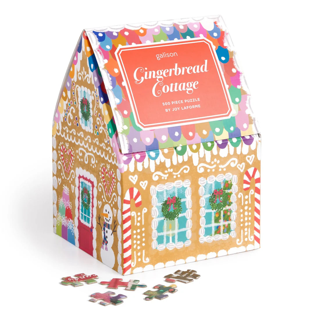 Galison - Puslespil - Gingerbread Cottage
