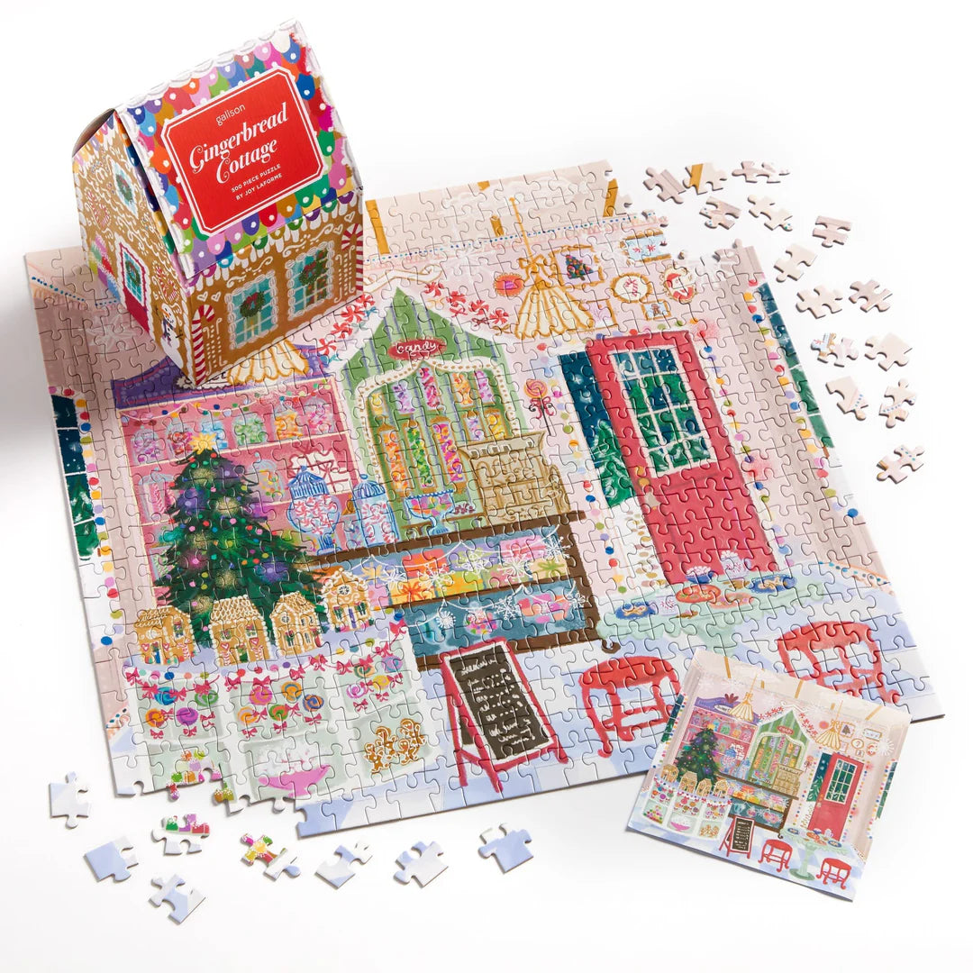 Galison - Puslespil - Gingerbread Cottage