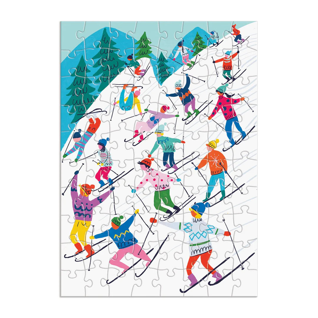 Galison - Puslespilskalender - Merry & Bright Puslekalender