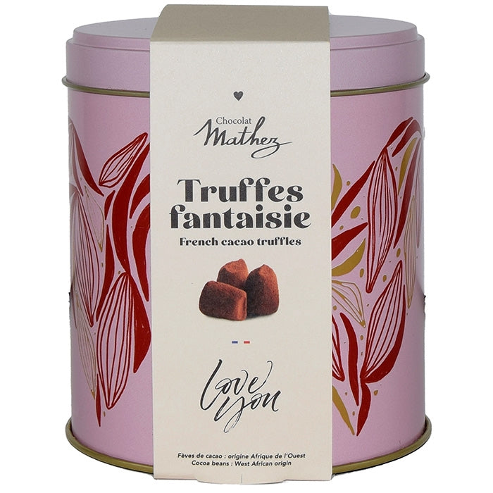 Chocolat Mathez - Dåse - I Love You Pink