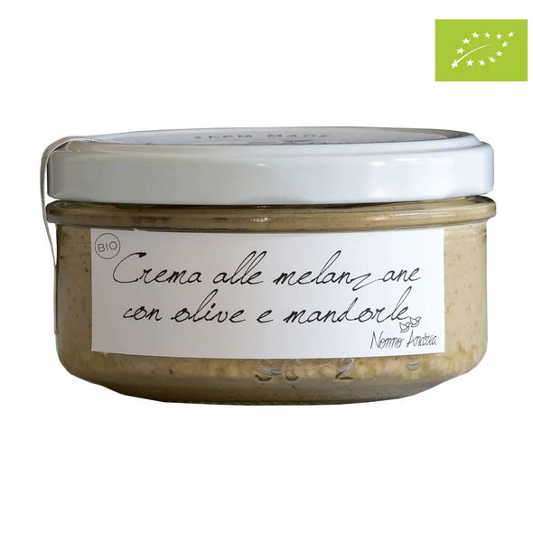 Nonno Andrea -  Tarpenade - Aubergine med oliven & mandler