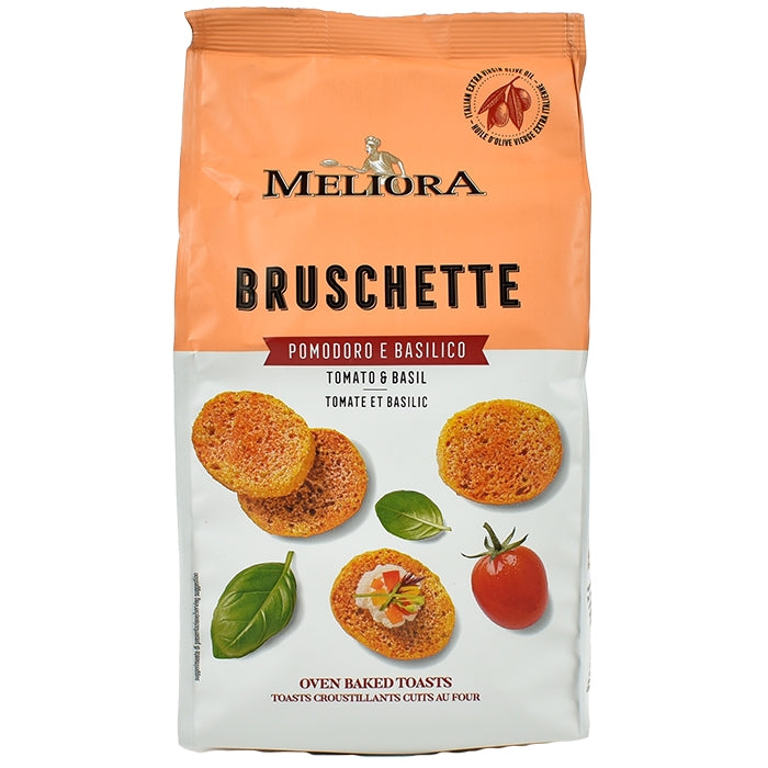 Meliora - Bruschette - Tomat og Basilikum