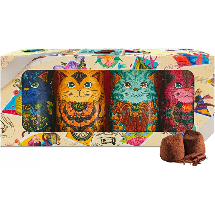 Monty Bojangles - Gaveæske - Kit-Tin Gift 4 pack