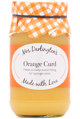 MRS. DARLINGTON'S - Glas - Orange Curd