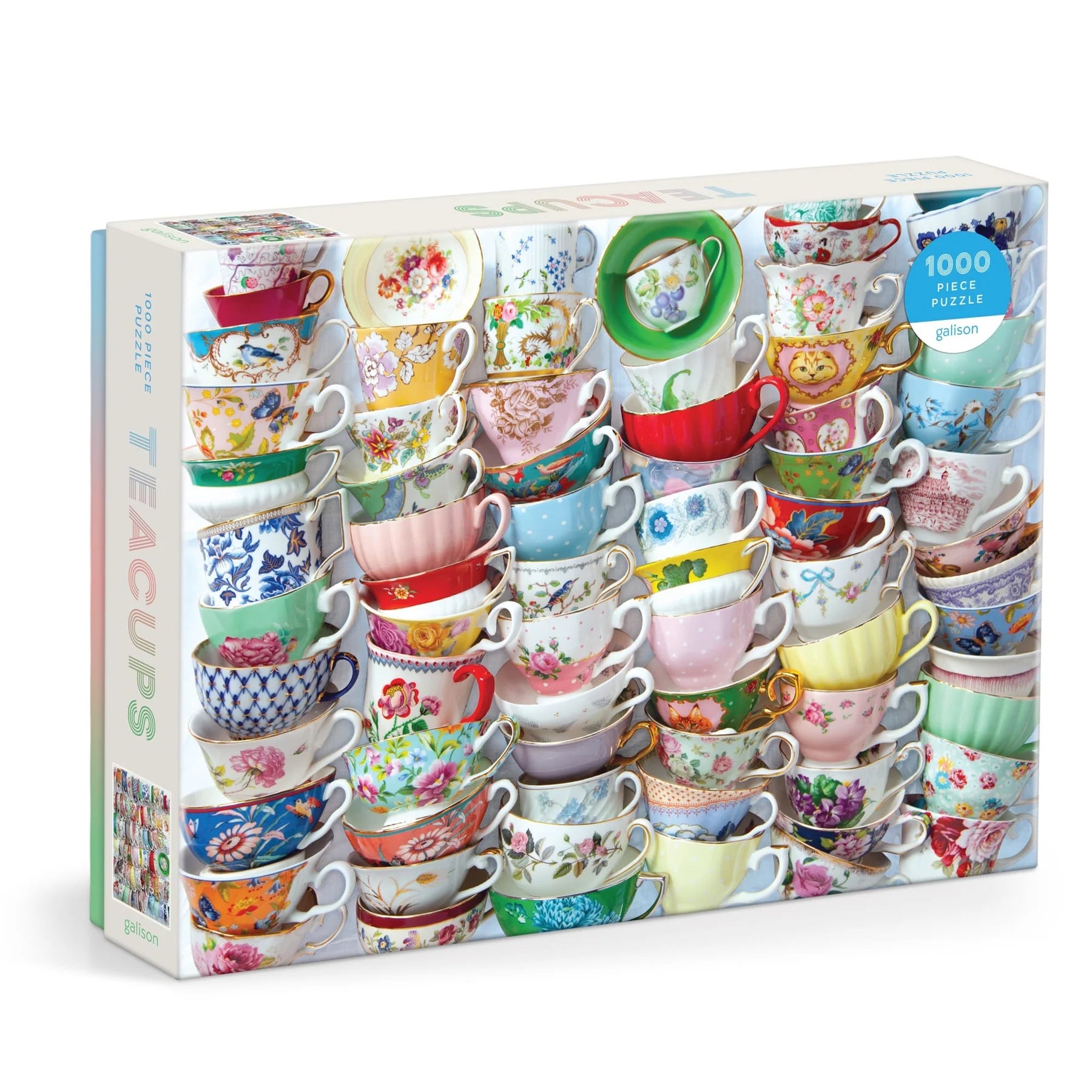Galison - Puslespil - Teacups