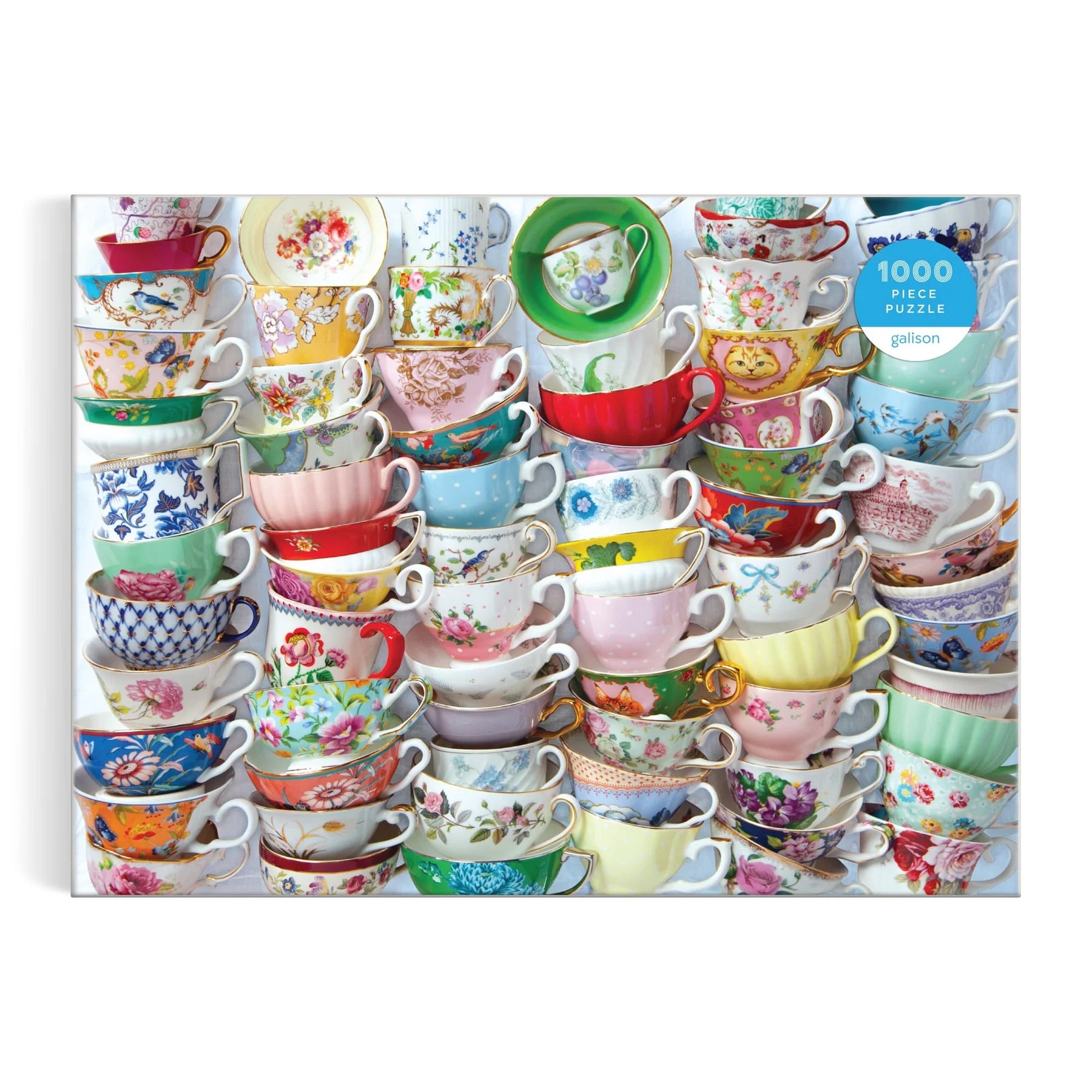 Galison - Puslespil - Teacups